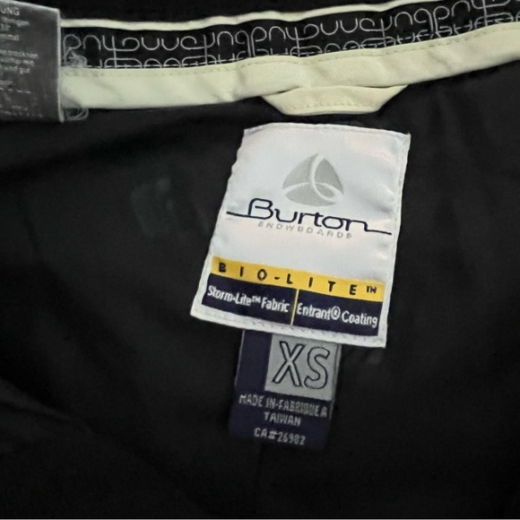 BURTON Biolite Snowboarding Snow Pants, Mens - Picture 8 of 15